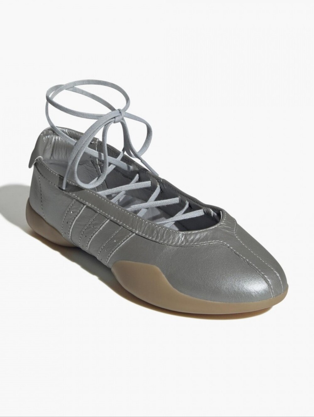 Adidas Women's Silver Taekwondo Mei Ballet Flats